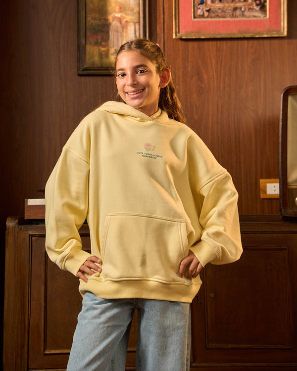 Butter Yellow Self Love Hoodie