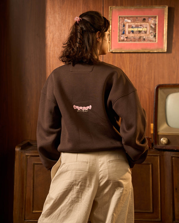 Brown Gurls Cult Crew Neck
