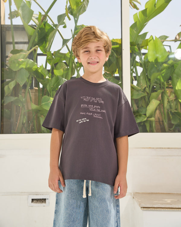 Steel Wave Rider Crew T-shirt